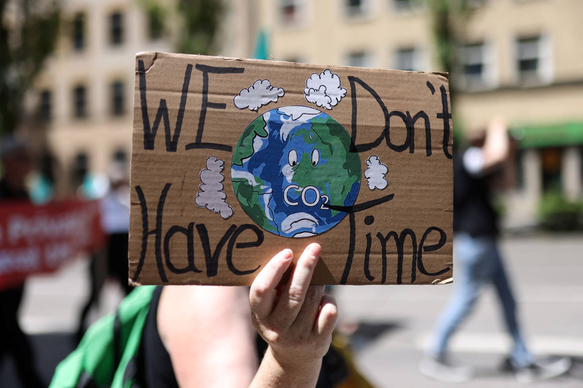 Protests ahead of G7 summit, in Munich