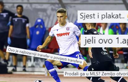Navijači Hajduka o transferu Biuka: 'Sjest i plakat. Nemamo trenera, pa što će nam i igrači?'