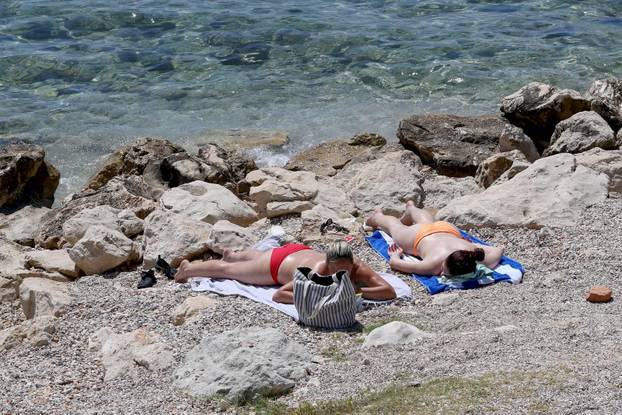 Zadarske plaže su pune kupača