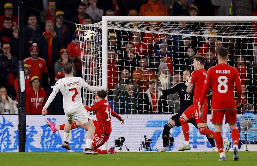 UEFA Euro 2024 Qualifier - Group D - Wales v Turkey