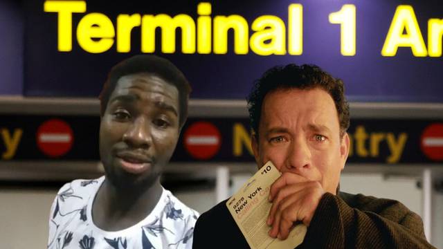 Ganski nogometaš živio je 74 dana u zračnoj luci, baš kao i Tom Hanks u filmu Terminal...