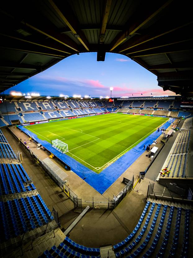 Genk: Nogometaši Dinama odradili trening uoči utakmice protiv Genka