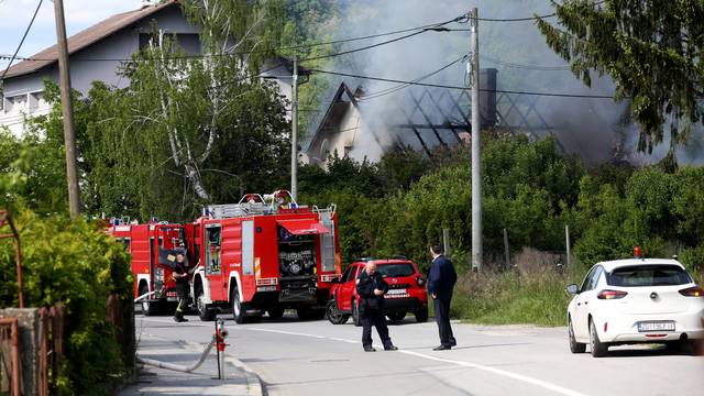 Požar kuće u Ivancu Bistranskom
