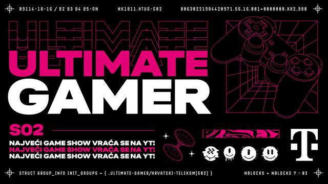 Kreće nova sezona Ultimate Gamera, natjecanja Hrvatskog Telekoma u igranju video igara