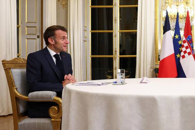 Croatia's Prime Minister Andrej Plenkovic visits Paris