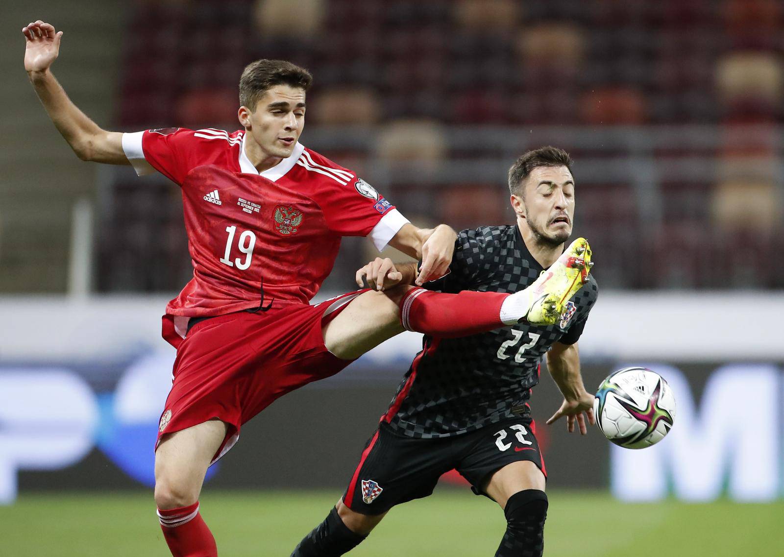 World Cup - UEFA Qualifiers - Group H - Russia v Croatia