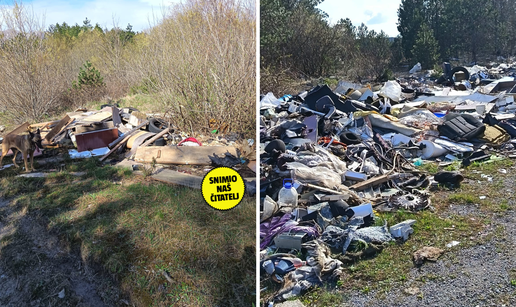 FOTO &Scaron;etnica u Dra&zcaron;icama postala javni deponij: 'U&zcaron;as, ne mo&zcaron;ete prirodom pro&scaron;etati...'