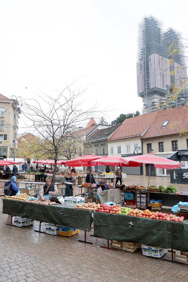 Zagreb: Europski trg je od danas tržnica