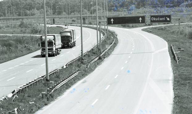 Autocesta u Okučanima 4.5.1995.