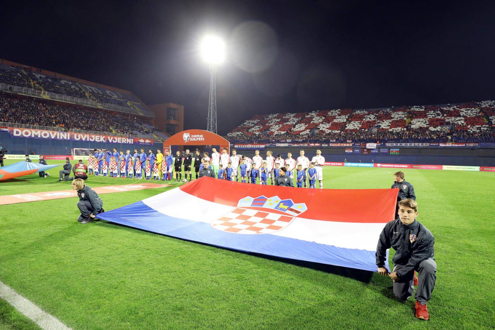 Hrvatska protiv AzerbajdÅ¾ana igra prvu kvalifikacijsku utakmicu za EURO 2020.