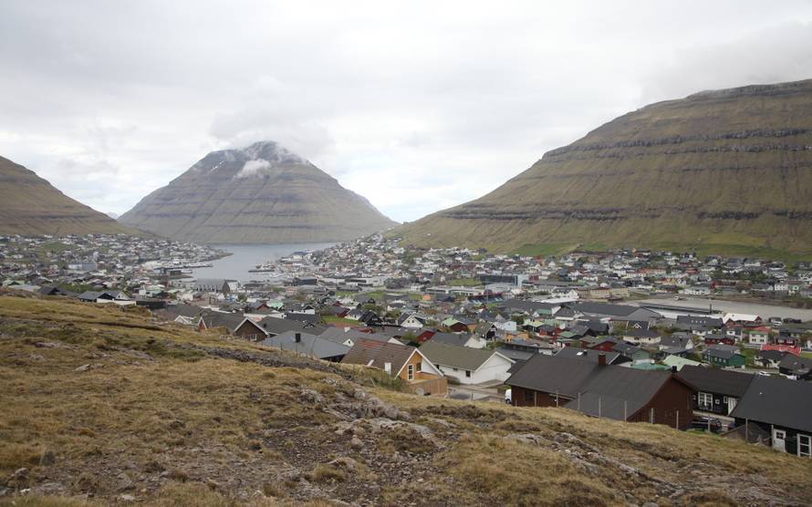 Klaksvík in the Faroe Islands