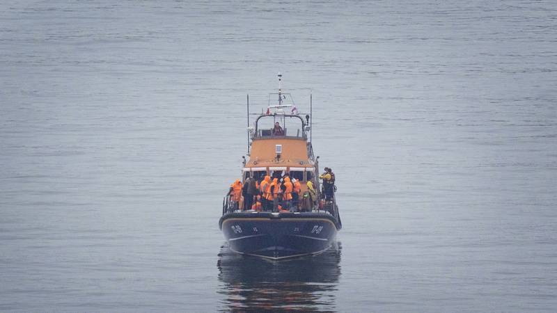 At least four migrants died in the Mediterranean Sea. Among them and two children
