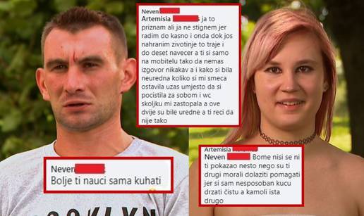 Romansa ipak nije zaživjela? Neven i Samanta ratuju online: 'Ostavila si nered i začepila WC'