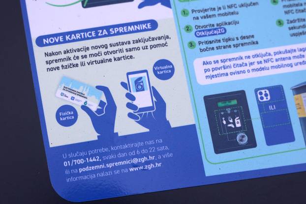 Zagreb: Novi sustav zaključavanja spremnika na početku Ilice