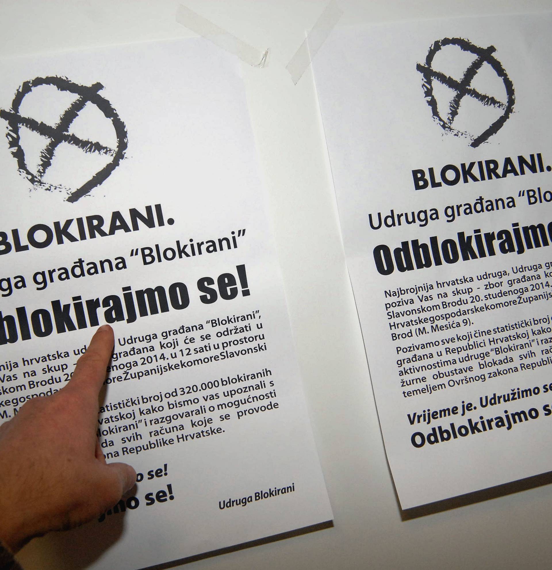 328 tisuća blokiranih hrvatskih građana u dužničkom ropstvu