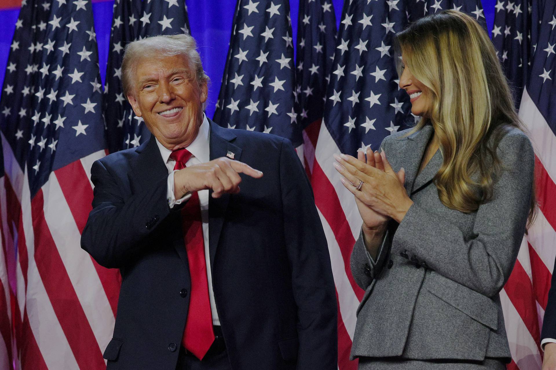 2024 U.S. Presidential Election Night, at Palm Beach County Convention Center, in West Palm Beach, Florida