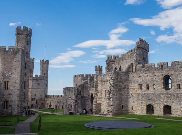 Caernarfon Castle, North Wales