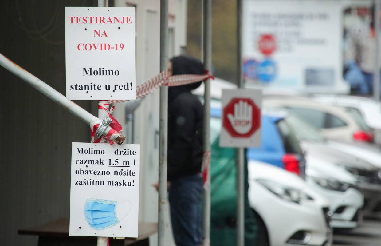 U Zagrebu 1.475 novooboljelih