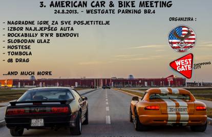 Dođite na 3. susret američkih vozila V8 Kluba Hrvatska!