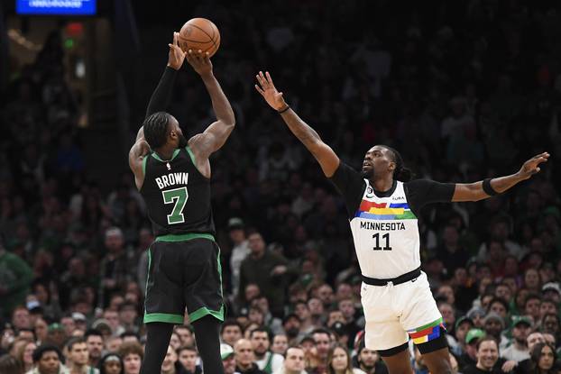 NBA: Minnesota Timberwolves at Boston Celtics