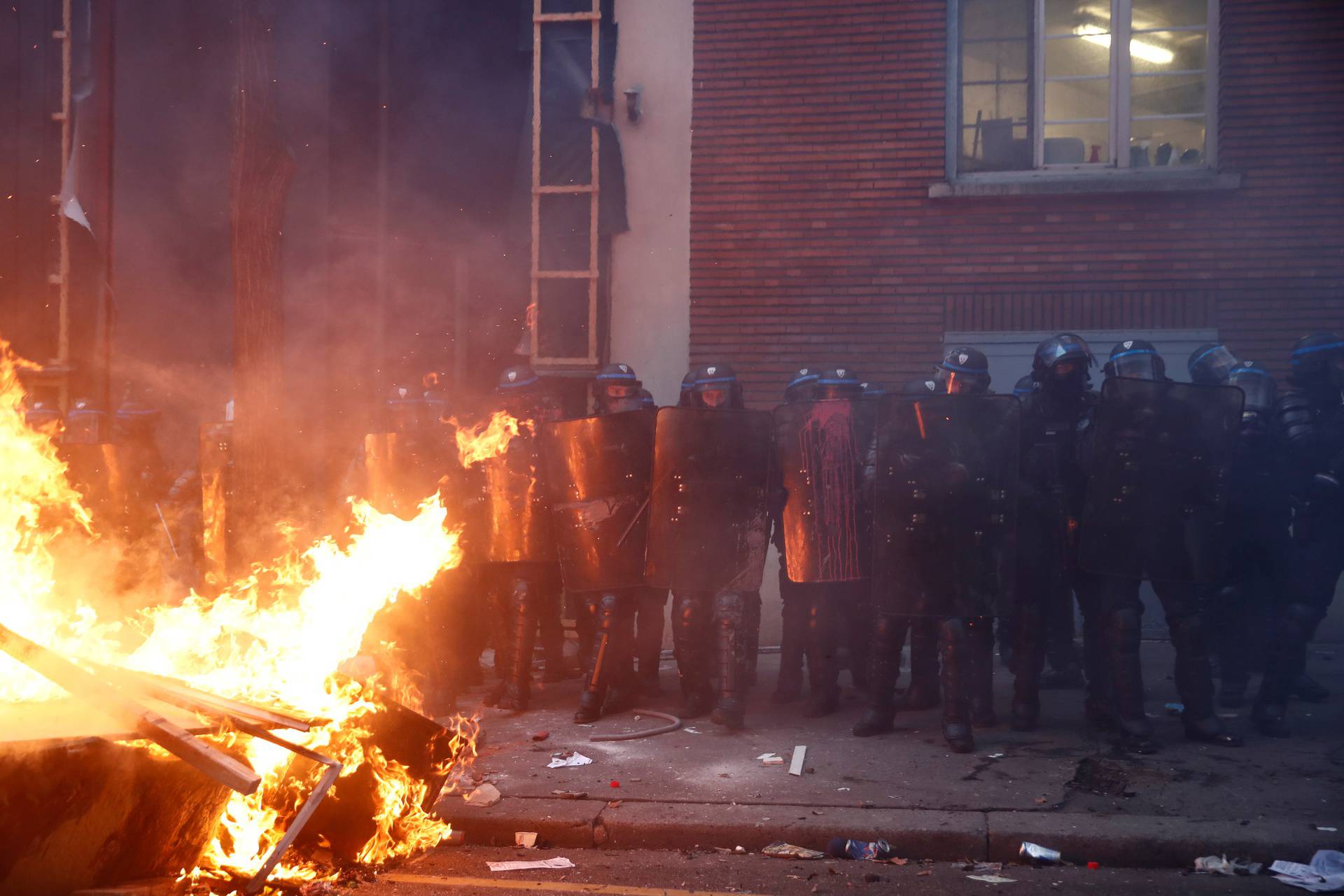 Demonstration against the 'Global Security Bill' in Paris