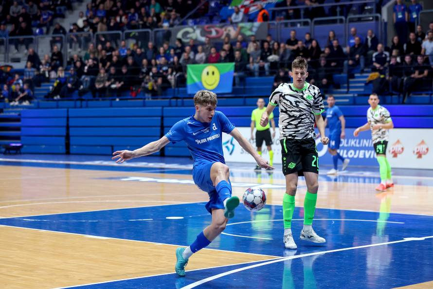 Susret Olmissuma i Futsal Dinama u 1. kolu Elitne runde Lige prvaka
