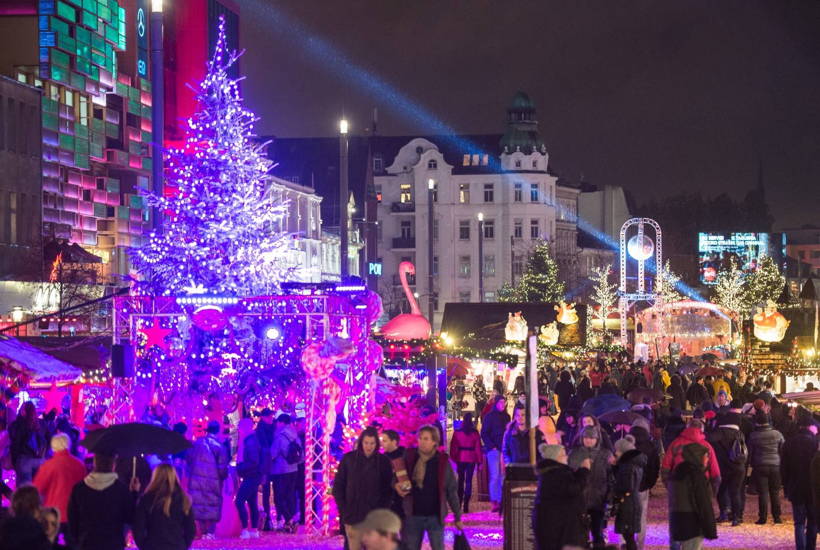 Opening Santa Pauli Christmas Market