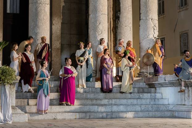 Pula: Održani Dani Antike na povijesnim lokacijama grada