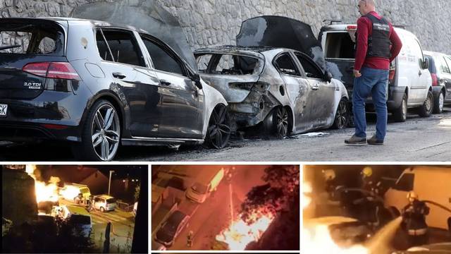 VIDEO Bacali bombe na aute u Rijeci: Uhitili trojicu, pronašli su im drogu, oružje i eksploziv