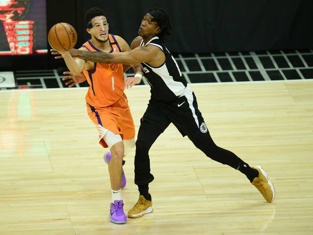 NBA: Playoffs-Phoenix Suns at Los Angeles Clippers