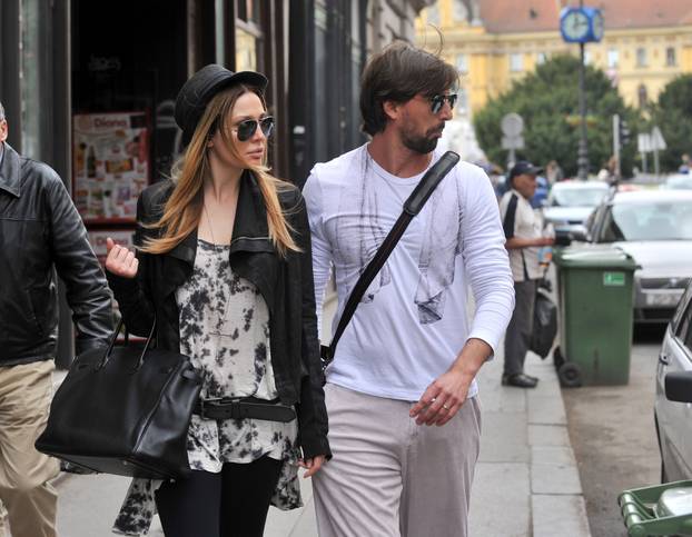 Zagreb: Goran Ivaniševi? prošetao centrom grada sa suprugom Tatjanom