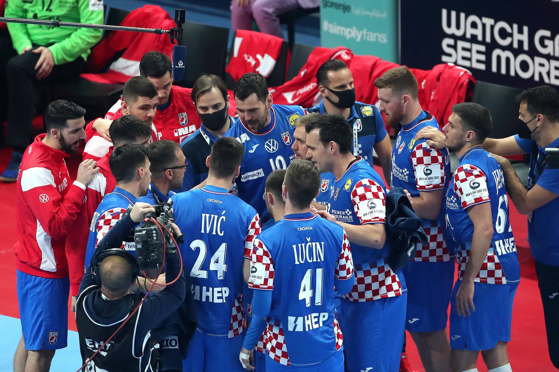 Szeged: EHF Europsko prvenstvo, Hrvatska - Ukrajina