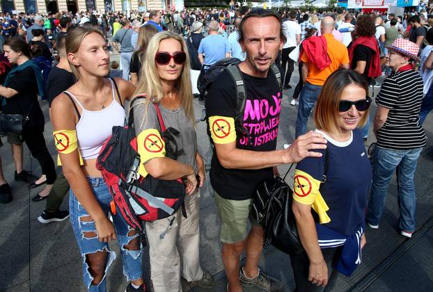 Zagreb: Na glavnom Trgu održava se Festival slobode 2.0