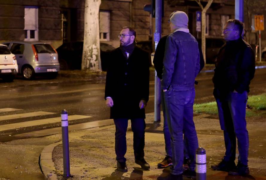 Zagreb: Gradonačelnik Tomašević na mjestu puknuća cijevi na Zelenom valu