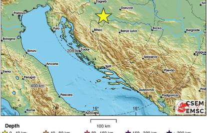Potres kod Petrinje 3.1 Richtera: 'Užas, jak udar! Kao da zgrada propada u zemlju. Činio se jači'