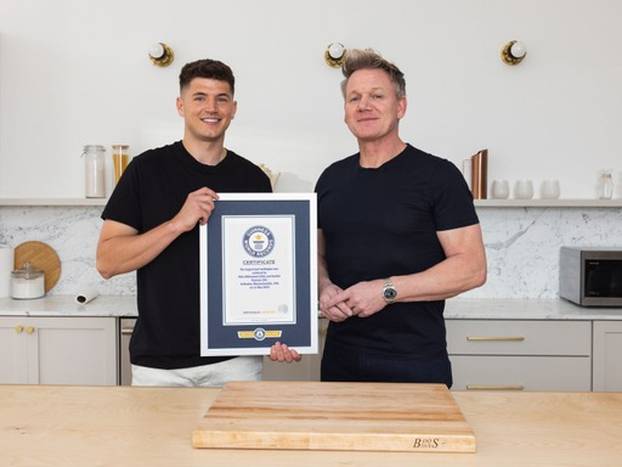 Celebrity chefs win Guinness World Record