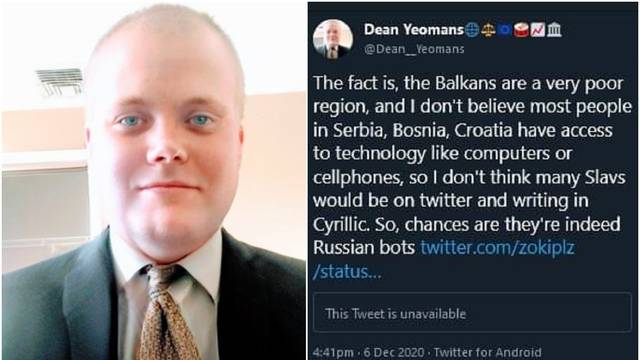 Influencer napisao glupost o Balkanu: Morao zaključati profil jer su ga napadali Hrvati i Srbi