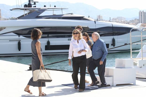 Amancio Ortega, vlasnik Zare, sa suprugom Florom Perez stigao u grad Split