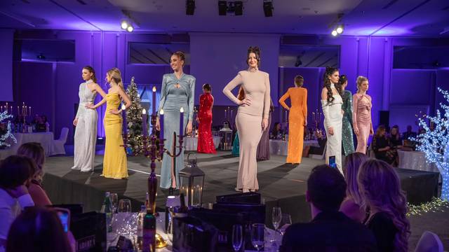 Blagdanski hairstyle i fashion show očekivano oduševio, čak 12 dizajnera doniralo je haljine