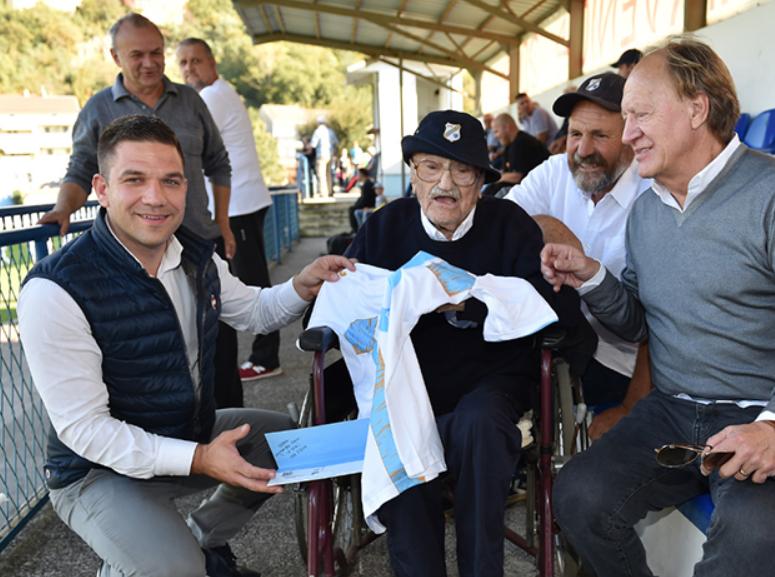 Najstariji Rijekin navijač: 108 godina! Veteran je sa Iwo Jime