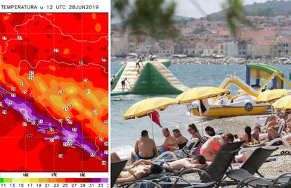 Zadar i Dubrovnik oborili sve rekorde: Temperature do 37°C