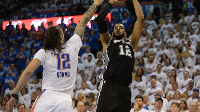 NBA: Playoffs-San Antonio Spurs at Oklahoma City Thunder