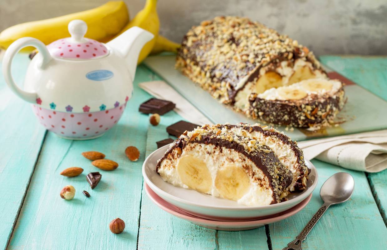 'Mačje oči' - rolada s bananama koju rado pojedu i veliki i mali