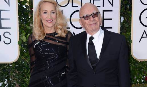 Mogul i model: Vjenčali se Rupert Murdoch i Jerry Hall