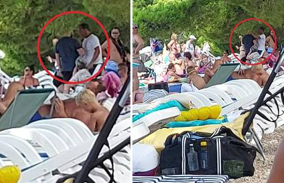VIDEO Tučnjava na plaži: Gost i koncesionar se posvađali oko ležaljki, stigla je i policija...
