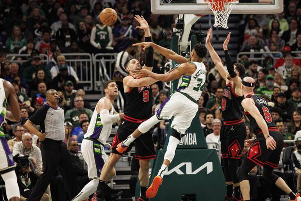 NBA: Playoffs-Chicago Bulls at Milwaukee Bucks