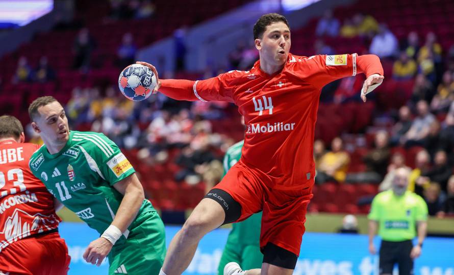 Susret Švicarske i Mađarske u drugom krugu EHF Europskog prvenstva