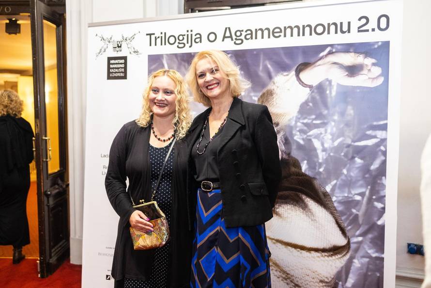 Zagreb: Poznati na premijeri predstave "Trilogija o Agamemnonu 2.0"