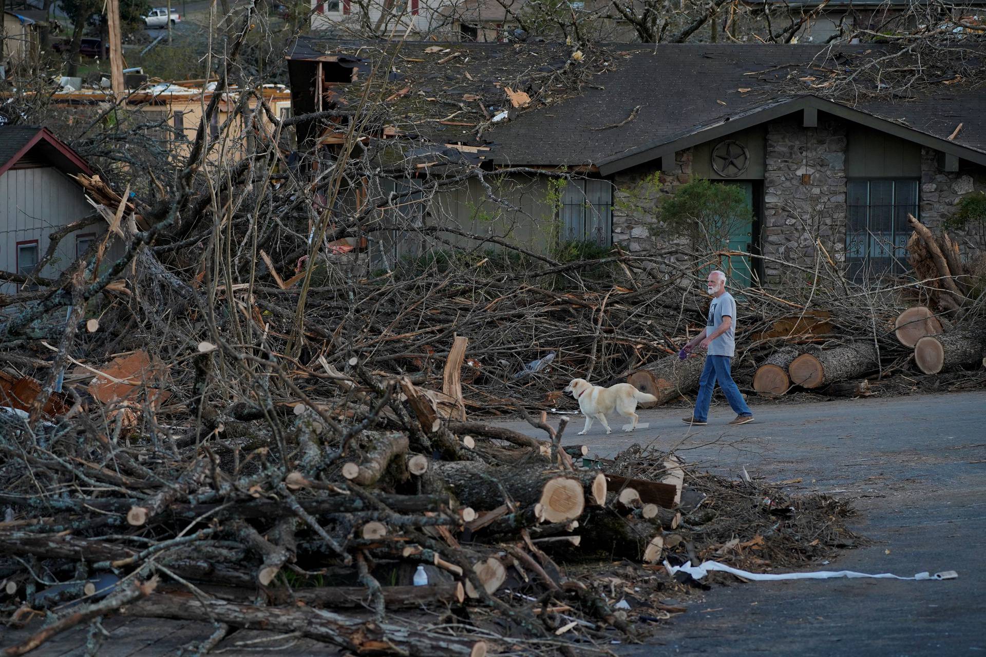 Monster storm system tore through the South and Midwest