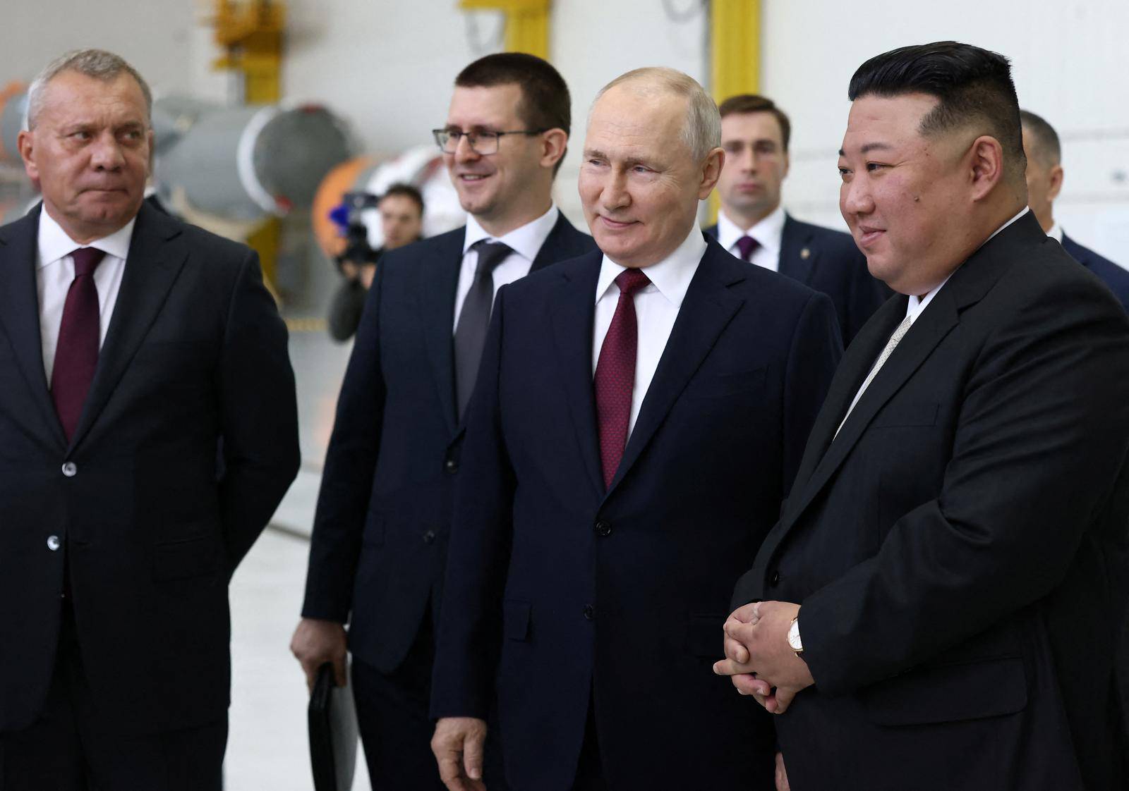 Russia's President Putin and North Korea's leader Kim meet in Amur region